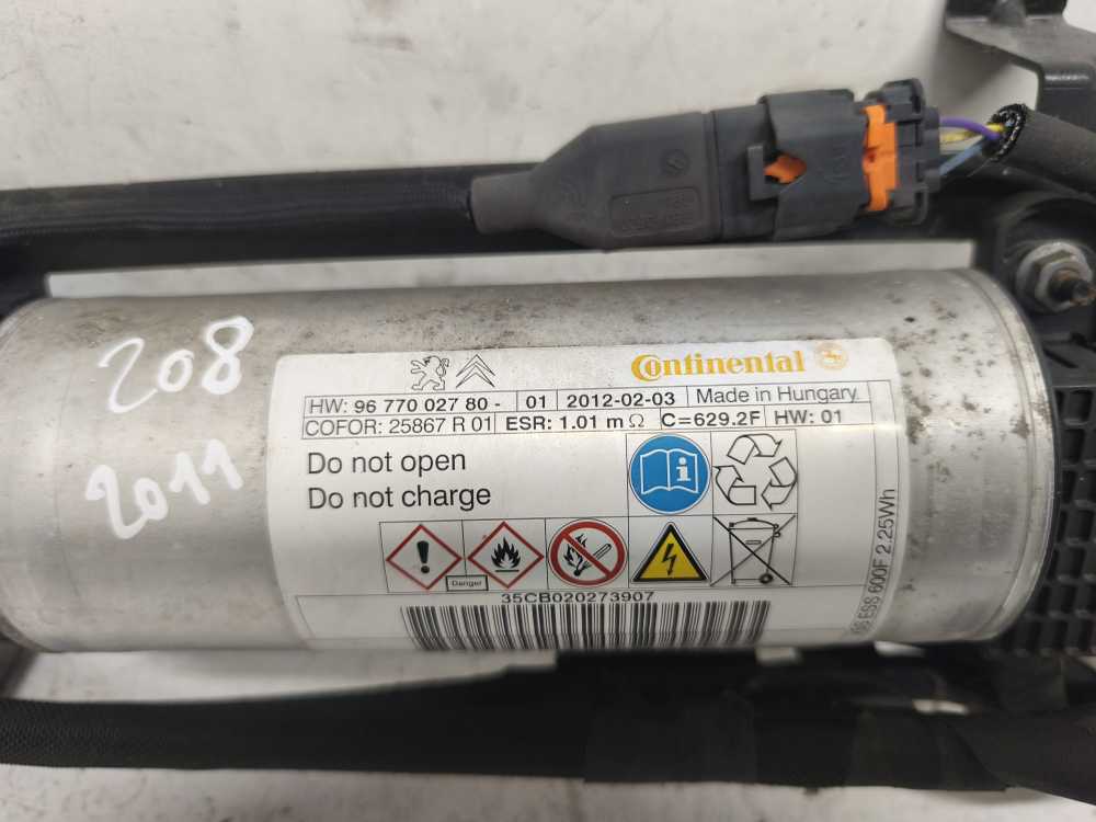 START/STOP CONDESATEUR PEUGEOT/CITROEN - Vue 2